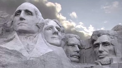 Mt Rushmore close up